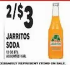 Associated Jarritos Soda offer