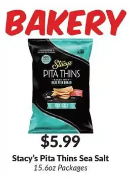Woodman's Stacy's Pita Thins Sea Salt offer