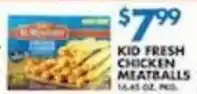 Associated Kid Fresh Chicken Meatballs offer