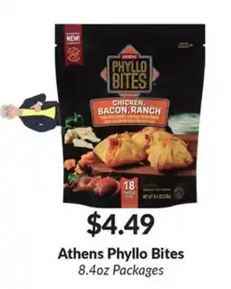 Woodman's Athens Phyllo Bites offer