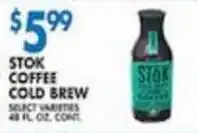 Associated Stok coffee cold brew offer