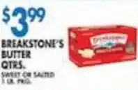 Associated Breakstone's butter offer