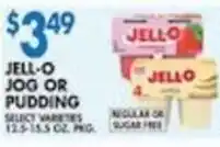 Associated Jell-o jog or pudding offer