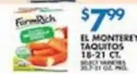 Associated Farm Rich El Monterey Taquitos offer