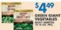 Associated Green Giant Vegetables offer