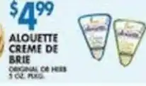 Associated Alouette creme de brie offer