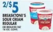 Associated Breakstone's sour cream regular offer