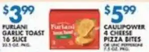 Associated Furlani garlic toast offer