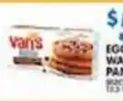 Associated Vans egg waffle pancakes offer