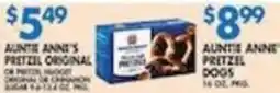 Associated Auntie Anne's Pretzel Original offer