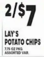 Associated Lay's potato chips offer