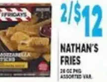 Associated Nathan's Fries offer