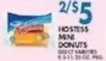 Associated Hostess mini donuts offer