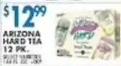 Associated Arizona hard tea offer
