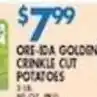 Associated Ore-ida golden crinkle cut potatoes offer