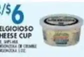 Associated Belgioioso cheese cup offer
