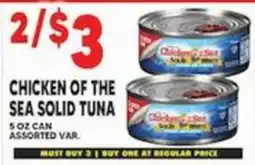 Associated Chicken of the sea solid tuna offer