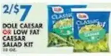 Associated Dole caesar or low fat caesar salad kit offer