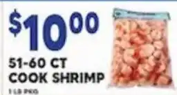 Associated Cook Shrimp offer