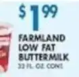 Associated Farmland low fat buttermilk offer