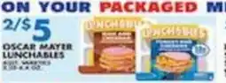Associated Oscar Mayer Lunchables offer