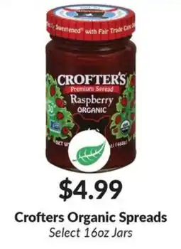 Woodman's Crofters Organic Spreads offer