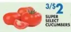 Associated Super Select Cucumbers offer