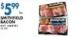 Associated Smithfield bacon offer
