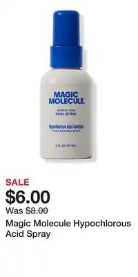 Ulta Beauty Magic Molecule Hypochlorous Acid Spray offer