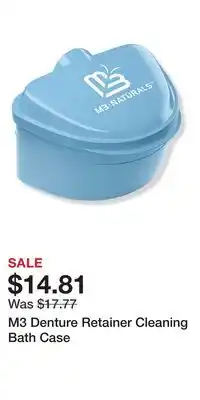 Ulta Beauty M3 Denture Retainer Cleaning Bath Case offer