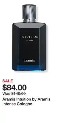 Ulta Beauty Aramis Intuition by Aramis Intense Cologne offer