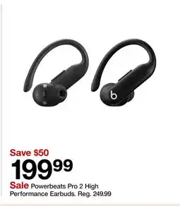Target Beats PowerBeats Pro 2 high-performance earbuds offer
