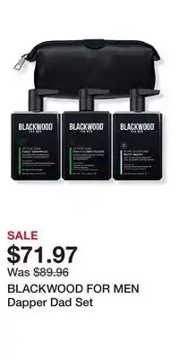 Ulta Beauty BLACKWOOD FOR MEN Dapper Dad Set offer