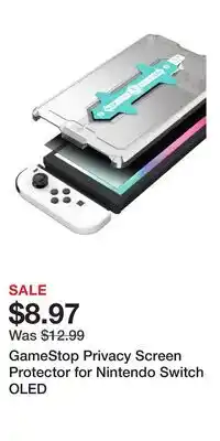 Game Stop GameStop Privacy Screen Protector for Nintendo Switch OLED offer