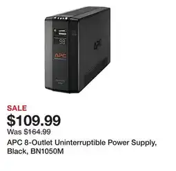 Office Depot APC 8-Outlet Uninterruptible Power Supply, Black, BN1050M offer