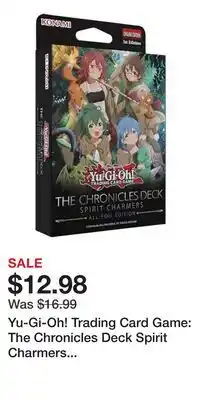 Game Stop Yu-Gi-Oh! Trading Card Game: The Chronicles Deck Spirit Charmers (All-Foil Edition) offer