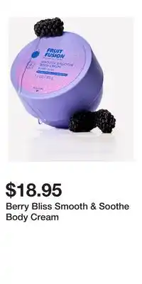 Bath & Body Works Berry Bliss Smooth & Soothe Body Cream offer
