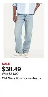Old Navy Old Navy 90's Loose Jeans offer
