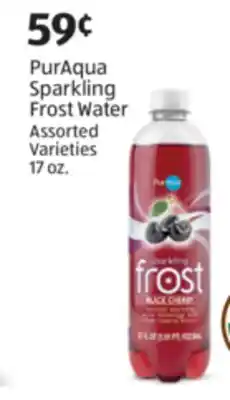 Aldi PurAqua Sparkling Frost Water offer
