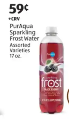 Aldi PurAqua Sparkling Frost Water offer