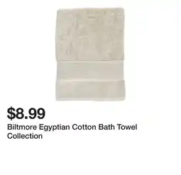 Belk Biltmore Egyptian Cotton Bath Towel Collection offer