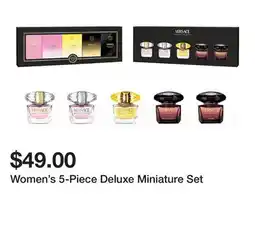 Belk Women's 5-Piece Deluxe Miniature Set offer