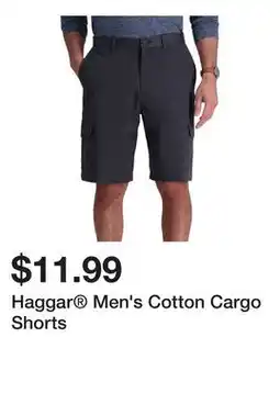 Belk Haggar Men's Cotton Cargo Shorts offer