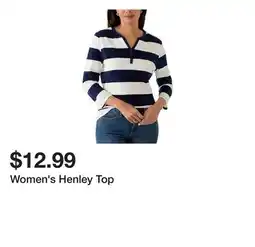 Belk Women's Henley Top offer
