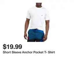 Belk Short Sleeve Anchor Pocket T- Shirt offer