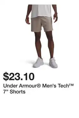 Belk Under Armour Men's Tech 7 Shorts offer