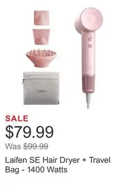 Costco Laifen SE Hair Dryer + Travel Bag - 1400 Watts offer