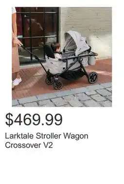 Costco Larktale Stroller Wagon Crossover V2 offer