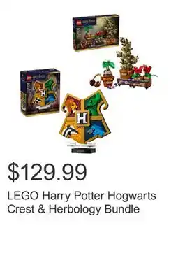 Costco LEGO Harry Potter Hogwarts Crest & Herbology Bundle offer