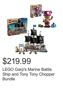 Costco LEGO Garp's Marine Battle Ship and Tony Tony Chopper Bundle offer